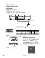 Предварительный просмотр 46 страницы Sharp Aquos LC 30HV6U Operation Manual