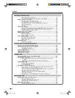 Предварительный просмотр 4 страницы Sharp Aquos LC-32A33X Operation Manual