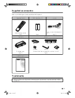 Предварительный просмотр 7 страницы Sharp Aquos LC-32A33X Operation Manual