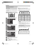 Предварительный просмотр 17 страницы Sharp Aquos LC-32A33X Operation Manual