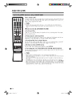 Предварительный просмотр 42 страницы Sharp Aquos LC-32A33X Operation Manual