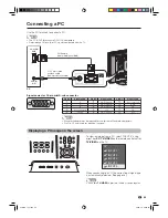 Предварительный просмотр 47 страницы Sharp Aquos LC-32A33X Operation Manual