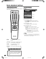 Предварительный просмотр 17 страницы Sharp Aquos LC-32AW5X Operation Manual