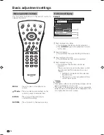 Предварительный просмотр 19 страницы Sharp Aquos LC-32AX3X Operation Manual