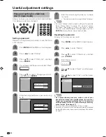 Предварительный просмотр 31 страницы Sharp Aquos LC-32AX3X Operation Manual