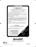 Предварительный просмотр 50 страницы Sharp Aquos LC-32AX3X Operation Manual