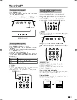 Preview for 14 page of Sharp Aquos LC-32AX5H Operation Manual