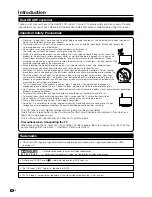 Preview for 4 page of Sharp Aquos LC-32B20E Operation Manual