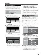 Preview for 11 page of Sharp Aquos LC-32B20E Operation Manual