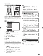 Preview for 31 page of Sharp AQUOS LC-32BD60U Operation Manual