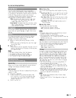 Preview for 39 page of Sharp AQUOS LC-32BD60U Operation Manual