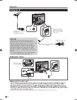 Preview for 6 page of Sharp Aquos LC-32D44E Operation Manual