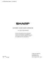 Предварительный просмотр 142 страницы Sharp Aquos LC-32D44E Service Manual