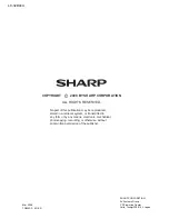 Предварительный просмотр 113 страницы Sharp Aquos LC-32D44U Service Manual