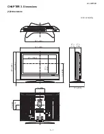 Предварительный просмотр 9 страницы Sharp Aquos LC 32D50U Service Manual