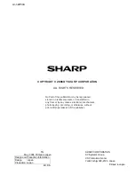 Preview for 164 page of Sharp Aquos LC 32D50U Service Manual