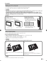 Предварительный просмотр 11 страницы Sharp Aquos LC-32D53X Operation Manual