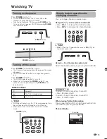 Предварительный просмотр 15 страницы Sharp Aquos LC-32D53X Operation Manual