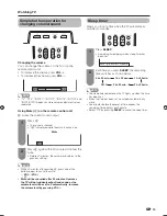 Предварительный просмотр 17 страницы Sharp Aquos LC-32D53X Operation Manual