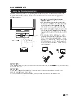 Предварительный просмотр 13 страницы Sharp Aquos LC-32D59U Operation Manual