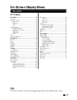 Предварительный просмотр 31 страницы Sharp Aquos LC-32D59U Operation Manual