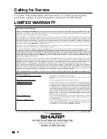 Предварительный просмотр 52 страницы Sharp Aquos LC-32D59U Operation Manual