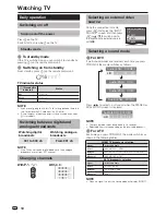 Preview for 12 page of Sharp Aquos LC-32DH57E Operation Manual