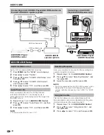 Предварительный просмотр 22 страницы Sharp Aquos LC-32DH77E Operation Manual