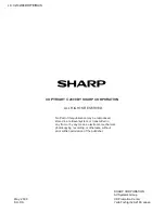 Предварительный просмотр 76 страницы Sharp Aquos LC-32DH77E Service Manual