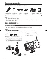 Preview for 8 page of Sharp Aquos LC-32E67U Operation Manual