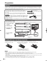 Preview for 10 page of Sharp Aquos LC-32E67U Operation Manual