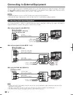 Preview for 14 page of Sharp Aquos LC-32E67U Operation Manual