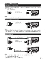 Preview for 15 page of Sharp Aquos LC-32E67U Operation Manual