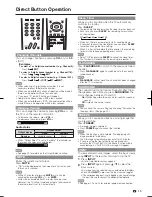 Preview for 17 page of Sharp Aquos LC-32E67U Operation Manual