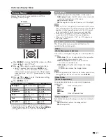 Preview for 23 page of Sharp Aquos LC-32E67U Operation Manual