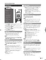 Preview for 31 page of Sharp Aquos LC-32E67U Operation Manual