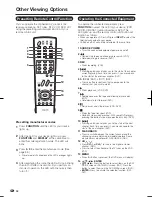 Preview for 34 page of Sharp Aquos LC-32E67U Operation Manual