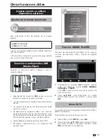 Preview for 23 page of Sharp Aquos LC-32FB500E (Spanish) Manual De Instrucciones