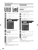 Preview for 22 page of Sharp Aquos LC-32GA3E Operation Manual