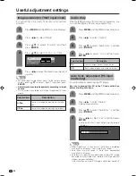 Preview for 37 page of Sharp Aquos LC-32GA3H Operation Manual