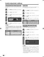 Предварительный просмотр 40 страницы Sharp AQUOS LC-32GA4E Operation Manual