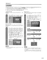 Предварительный просмотр 22 страницы Sharp Aquos LC 32GD6U Operation Manual