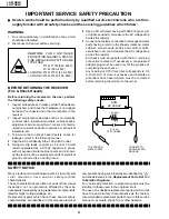 Preview for 4 page of Sharp Aquos LC 32GD6U Service Manual