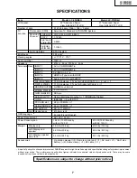 Preview for 7 page of Sharp Aquos LC 32GD6U Service Manual