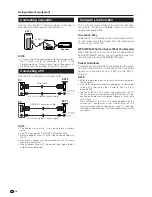 Предварительный просмотр 12 страницы Sharp Aquos LC 32GD9E Operation Manual