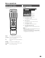 Предварительный просмотр 13 страницы Sharp Aquos LC 32GD9E Operation Manual