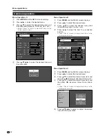 Предварительный просмотр 14 страницы Sharp Aquos LC 32GD9E Operation Manual