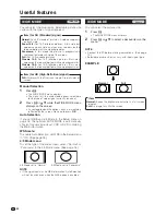 Предварительный просмотр 22 страницы Sharp Aquos LC 32GD9E Operation Manual