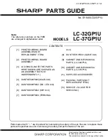 Предварительный просмотр 131 страницы Sharp Aquos LC-32GP1U Service Manual