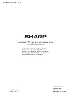 Предварительный просмотр 170 страницы Sharp Aquos LC-32GP1U Service Manual